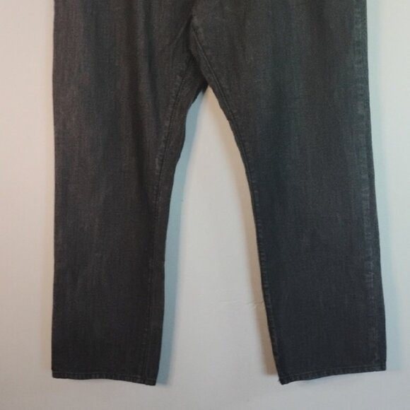 GUESS Slim Straight Del Mar Fit Men's Black Jeans Size 38/30 - Picture 5 of 11